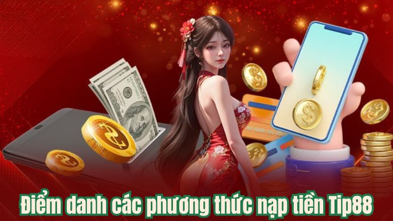 Điểm danh các phương thức nạp tiền Tip88