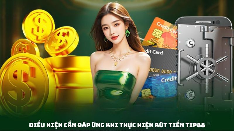 Điều kiện cần đáp ứng khi thực hiện rút tiền Tip88