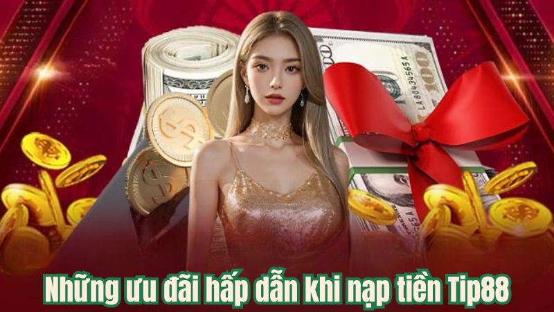 Những ưu đãi hấp dẫn khi nạp tiền Tip88